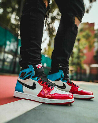 Nike Air Jordan 1 Retro High OG 9 UNC Blue Red CK5666-100 eBay