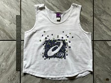 Womens Asics Tank Top Shirt XL Sleeveless Made in USA
