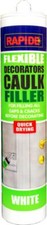 SILICONE SEALANT FILLER ACRYLIC CLEAR WHITE BROWN ALL PURPOSE WATERPROOF SEAL