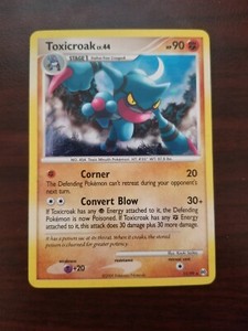 Toxicroak 11/99 Holo Rare Platinum Arceus Pokemon Card