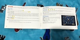 Nintendo NES Video Game Instruction Manual Ms. Pac-Man (Tengen)