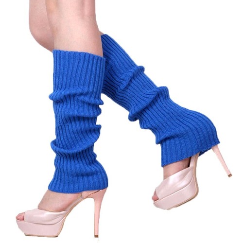 Leg Warmers Legging Socks Knitted Womens Ladies 80s Dance Disco Party Costume AU - Picture 14 of 28