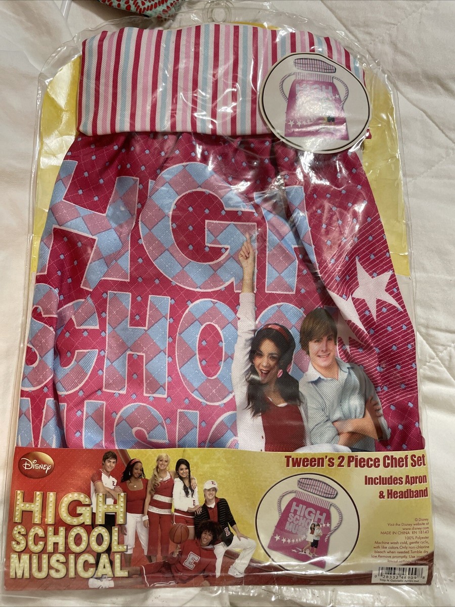 Tweens high school musical 2 Piece Chef Set Costume | eBay