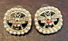 Bumble Bee Stud Post Earrings NEW