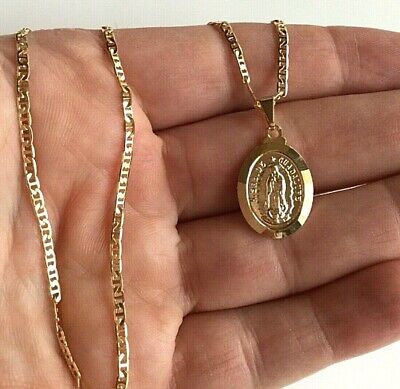 18K GOLD FILLED GUADALUPE NECKLACE 18