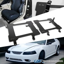 Fit 99-04 Mustang Tensile Steel Racing Seat Bucket Laser Welded Mounting Bracket