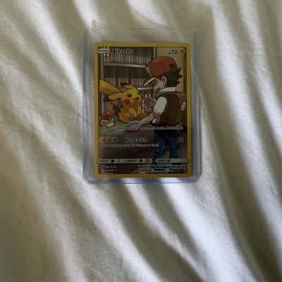 Pokémon Pikachu SM113 Promo Card SM Black Star Promo Regular Finish