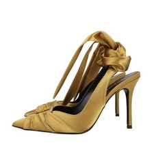 Just Cavalli Damen Schuhe Pumps Gr. 38 Gold High Heels Stilettos