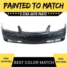 Painted To Match For 2003-2005 Chevy Impala Fog Holes Front Bumper
