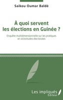 Saikou Oumar Balde | A Quoi Servent Les éLections En GuinéE ? | Taschenbuch