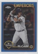 2024 Topps Pro Debut Chrome Blue Refractor /150 David McCabe #PDC-47 0dc2