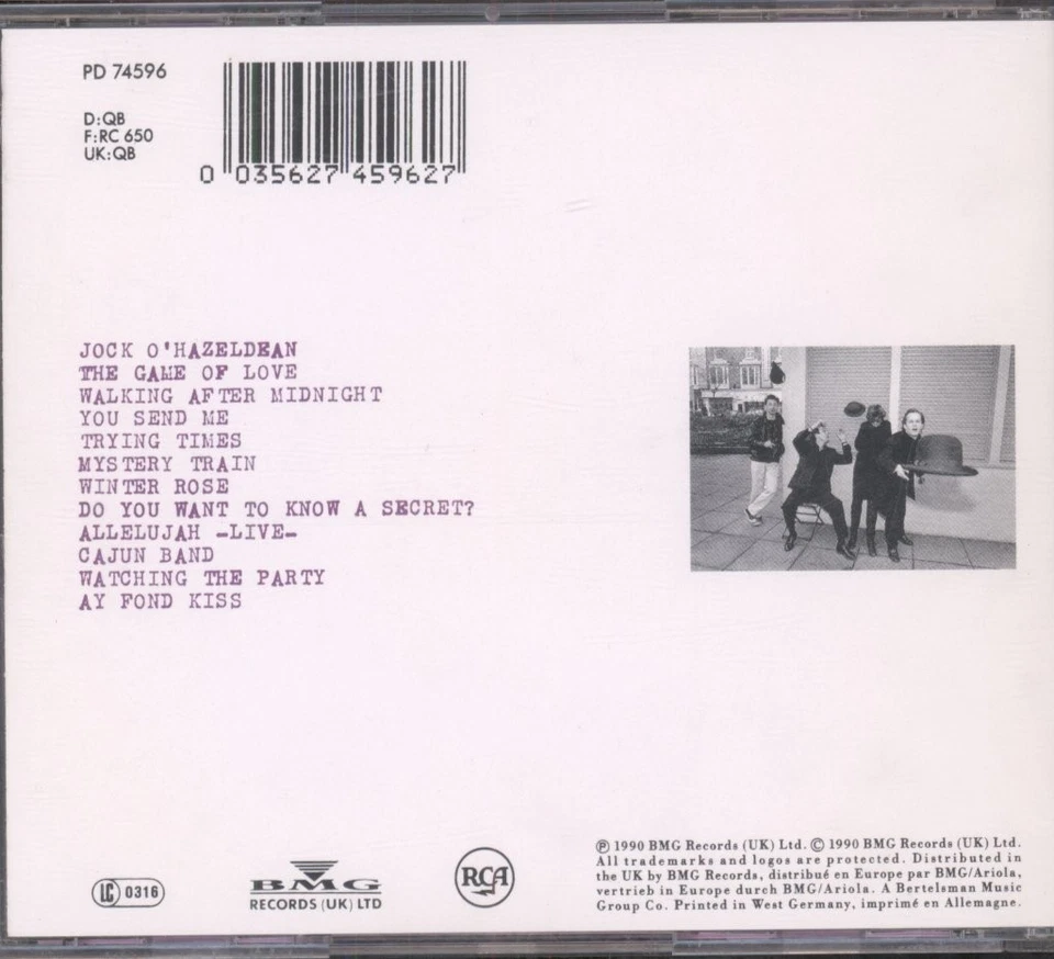 Rummelplatz Attraktion Ay Fond Kiss. CD Europa Rca 1990 PD74596 - Bild 2 von 3