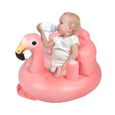 Baby Seat Inflatable Infant Floor Seat Toddler Chair Support Sitting up Built in