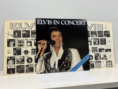 Elvis Presley,  Elvis In Concert  2 X s LP RCA Stereo NM/NM W/ Insert