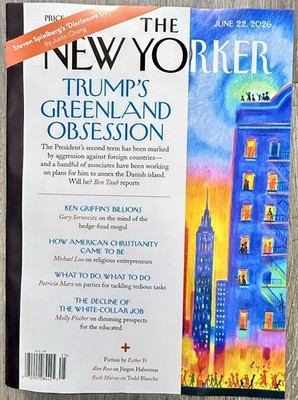THE NEW YORKER MAGAZINE - JUNE 22, 2026 - NEW YORK KNICKS SPECIAL - BRAND NEW