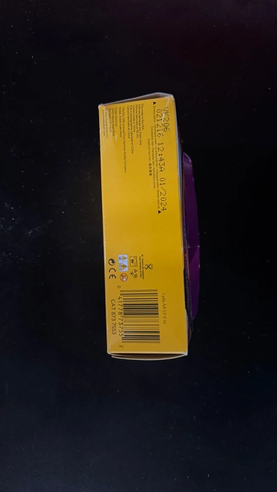 Kodak Power Flash HD Single Use Camera 27 Exposure Exp 01/24 - Image 2 of 3