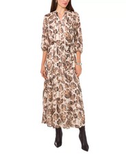 Vince Camuto Women's Dress Sz XS Paisley-Print Maxi