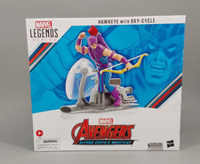 Hawkeye Figure with Sky-Cycle Avengers Marvel Legends Series Hasbro 2023 AS IS
