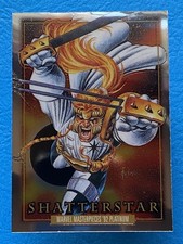Shatterstar 2024 Skybox Marvel Masterpieces '92 Platinum #74
