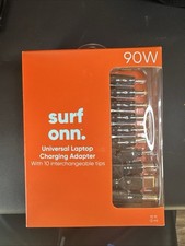 Onn Universal 65W Laptop Charger with 10 Interchangeable Tips Universal NEW