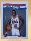 Magic Johnson Autographed 1991 USA Basketball Lakers Dream Team HOF