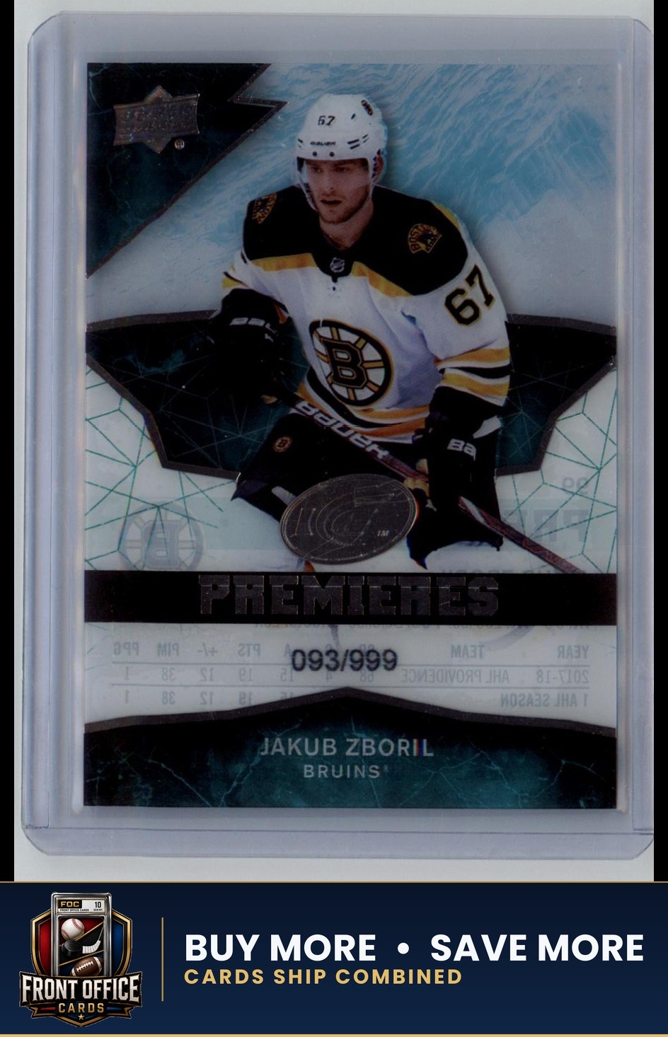 Jakub Zboril #99 2018-19 Upper Deck Ice Hockey