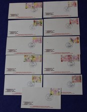 2003 Auspex Australia Lot Of 11 Commemorative Frama Covers