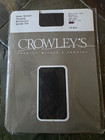 NIP Vintage Crowley's Sheer Stretch Stocking RT 8 1/2-11 1/2 Off Black