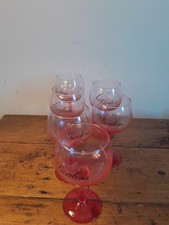 GORDONS GIN GLASSES LARGE X6 BRAND NEW