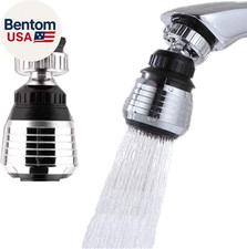 2 Pack Faucet Filter Aerator Sprayer, Sink 360 Swivel Water Tap Saving for Kitch