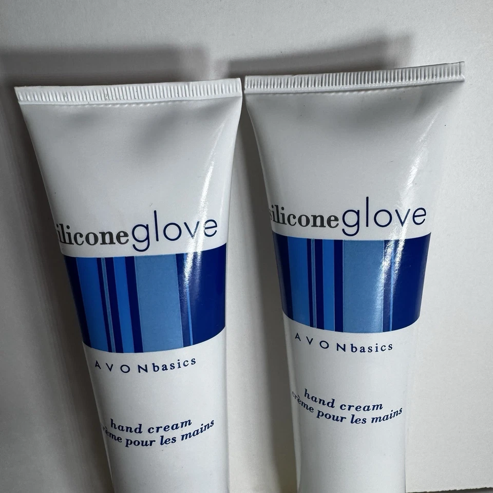 Luva de silicone Avon Basics creme para as mãos 4,2 fl. oz. Lote de 2 - Imagem 3 de 4