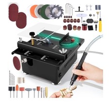 MINI TABLE SAW 100W 220V CORDED MOTOR 16MM CUT DEPTH WITH ACCESSORIES