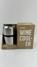 Huski Wine Cooler Brand New Sealed in Box - Brushed Stainless- No Ice Needed