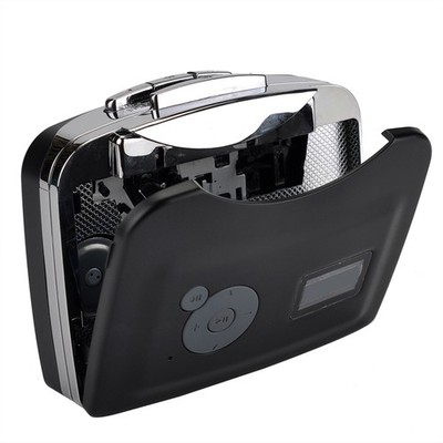 Ezcap230 USB Cassette Player With Earphones Tape-to-MP3 Converter Portable W SET