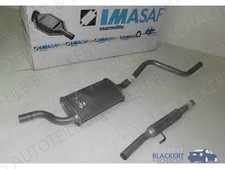 Imasaf Auspuffset für VW Polo + Coupe GT 1.3 55KW 86C 8/1983-9/1989 | MSD+ESD