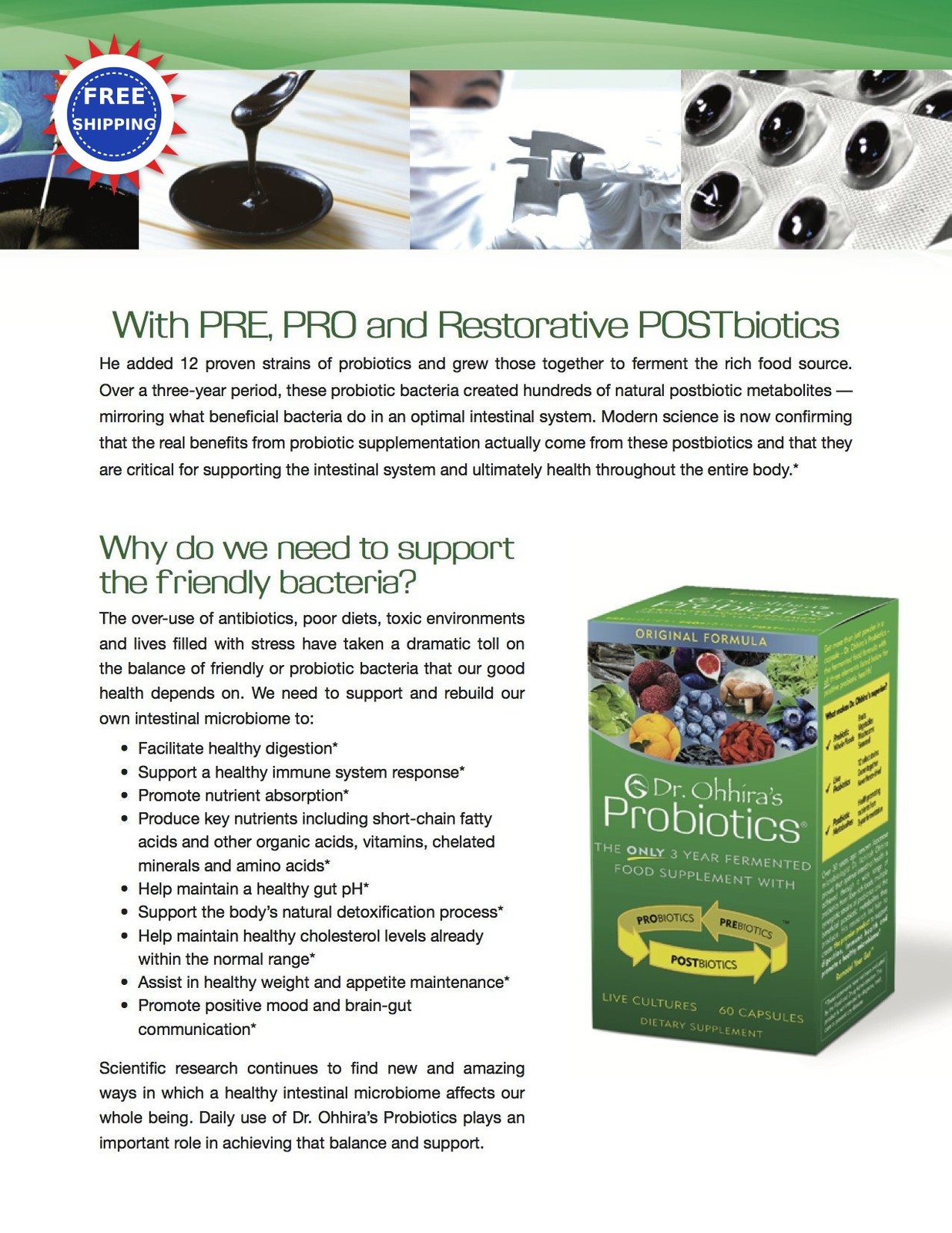 Probiotics 120 Capsules Dr. Ohhira s Professional Formula Essential Formulas thumbnail 5