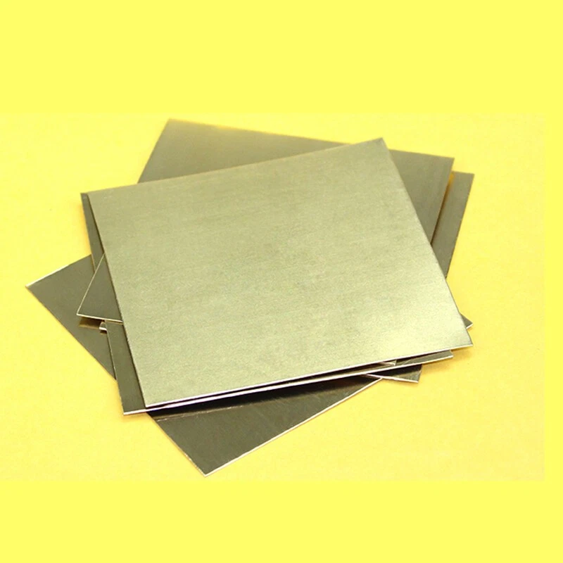 Dicke 1mm 2mm 3mm 4mm 5mm H59 Massives Messingblech L 100mm 150mm 200mm 300mm - Bild 3 von 4