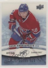 2014-15 Upper Deck Ice Ice Premieres 17/249 Sven Andrighetto #149 x6g