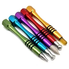 Aluminum 5pc PDR Knockdown Tool Kit Magnetic Paintless Dent Repair Glue Pull 💥