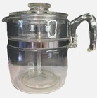 Vintage Pyrex 7759B 9Cup Glass Percolator Coffee Pot Pyrex USA MCM See Pics Used