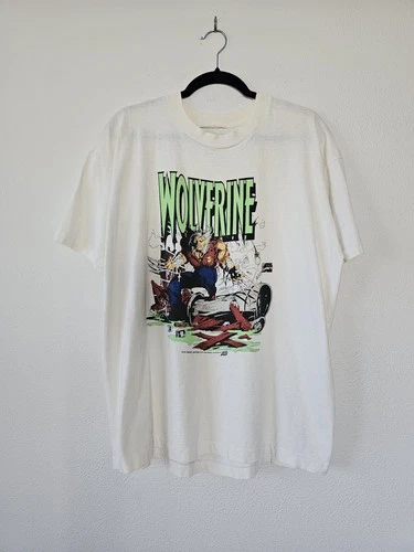 Vintage Marvel Comic Images Wolverine T-Shirt 1994 Size XL