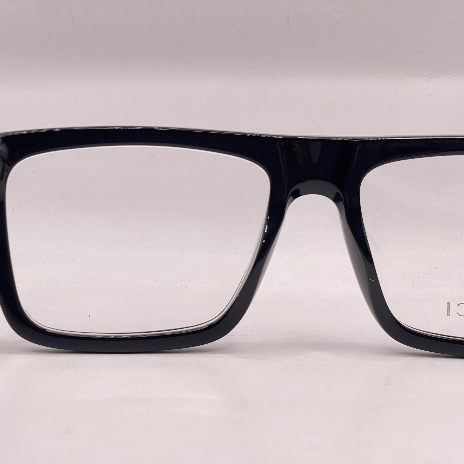 Gucci Mens Large Square Full Rim Eyeglasses GG1504O Black Pre-Owned thumbnail 8