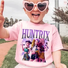 Huntrix Girls Shirt, Huntrix Demon Hunters TShirt, Mira Rumi Joey Shirt