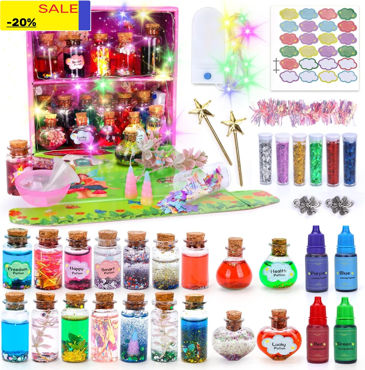 6-11 Year Old Girls Gifts Toys: Arts and Craft Kits for Kids Age 7