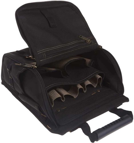 CLC Custom Leathercraft 1509 Zippered Professional Electricians Tool Black - Picture 4 of 7