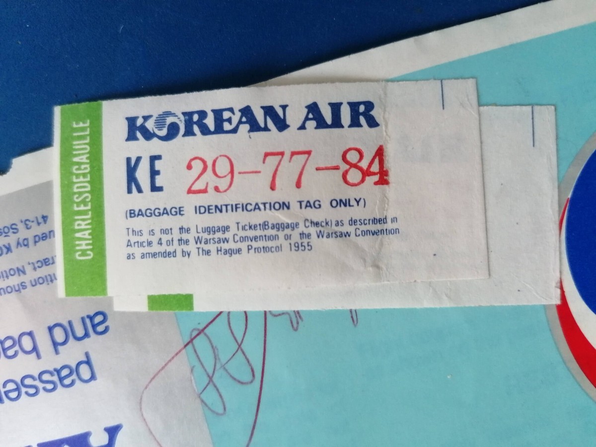 Carry On Korean Air Checked Baggage Personal Item Size Korean Air