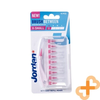 Jordan Brush between XS Spazzolino per Tra Denti Strumenti 0.4 MM 10 Pezzi