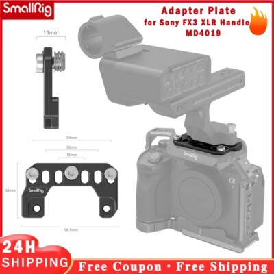 SmallRig Adapter Plate for Sony FX3 XLR A7M3 A7SII A7IV Handle