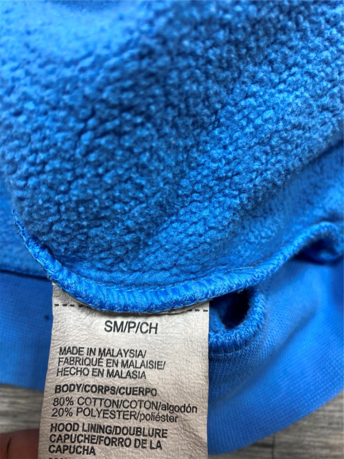 UNDER ARMOUR Drawstring Tie Pullover Blue Hooded … - image 6