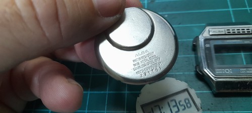 Rare Vintage (1980) SEIKO ALBA Y823-5000 VOICE *SPARE PARTS FIX*Module Wrong* - Imagen 4 de 9